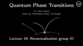 thumbnail of medium Quantum Phase Transitions: Lecture 10