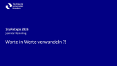 thumbnail of medium StuFoExpo 2026: Worte in Werte verwandeln?!