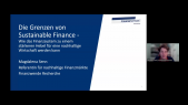 URV "Wie Geld das Klima beeinflusst" - VL 06 Grenzen des Sustainable Finance