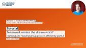 thumbnail of medium Teamwork make the dream work? Part 2 Planning and realizing group projects efficiently