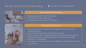 thumbnail of medium 2.1 Onboarding principles - Barriers to Successful Onboarding
