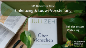 URS "Theater ist Krise" - Einleitung & tuuwi-Vorstellung 