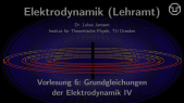 Elektrodynamik (Lehramt): Vorlesung 6