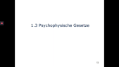 thumbnail of medium Psychoakustik 1 - Teil4 - Psychophysiklaische Gesetze