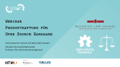 thumbnail of medium Produkthaftung für Open Source Hardware