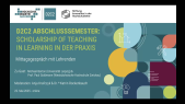thumbnail of medium D2C2 Abschlusssemester: Scholarship of Teaching and Learning in der Praxis – Mittagsgespräch mit Lehrenden