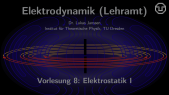 thumbnail of medium Elektrodynamik (Lehramt): Vorlesung 8