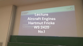 thumbnail of medium Lecture Fundamentals of Aircraft Engines 2425 No. 1