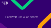 thumbnail of medium Allgemeines: Passwort und Login Alias ändern