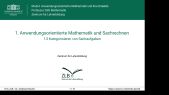 thumbnail of medium LAGS-GSD-MA-VM3 Anwendungsorientierte Mathematik - Abschnitt 1.3 Kategorisieren von Sachaufgaben