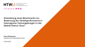 thumbnail of medium Entwicklung eines Benchmarks zur Bewertung der Geräteperformance in heterogenen Testumgebungen in der Mobile Device Cloud