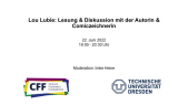 thumbnail of medium Mitschnitt der Online-Lesung & Diskussion mit der Autorin & Comiczeichnerin Lou Lubie am 22. Juni 2022 