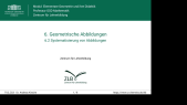 thumbnail of medium LAGS-GSD-MA-VM1 Didaktik der Geometrie - Abschnitt 6.2 Systematisierung von Abbildungen