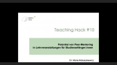thumbnail of medium Teaching Hack #10 - Potential von Peer-Mentoring in Lehrveranstaltungen für Studienanfänger:innen und darüber hinaus