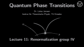 thumbnail of medium Quantum Phase Transitions: Lecture 11