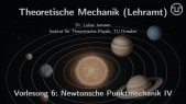 thumbnail of medium Theoretische Mechanik (Lehramt): Vorlesung 6