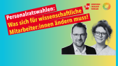 thumbnail of medium Was sich für wissenschaftliche Mitarbeiter:innen ändern muss!  | PR Wahl 2026
