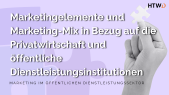 thumbnail of medium Marketingelemente und Marketing-Mix in Bezug auf die Privatwirtschaft und öffentliche Dienstleistungsinstitutionen