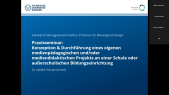 thumbnail of medium Praxisseminar - Termin 3 - Klassifikation mediendidaktischer Unterrichtskonzepte