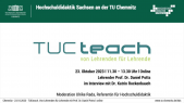 thumbnail of medium TUCteach. Von Lehrenden für Lehrende. Inteview mit Prof. Dr Daniel Potts