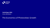 thumbnail of medium StuFoExpo 2026: The Economics of Photovoltaic Growth