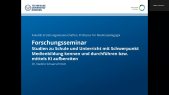 thumbnail of medium Forschungsseminar - 4. Termin - Studien der Medienbildung II