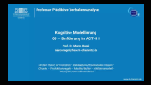 thumbnail of medium Kognitive Modellierung - Vorlesung 5 - SS24
