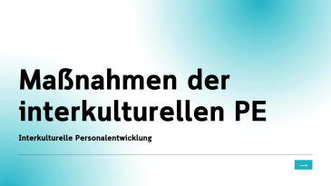 thumbnail of medium Maßnahmen der interkulturellen Personalentwicklung